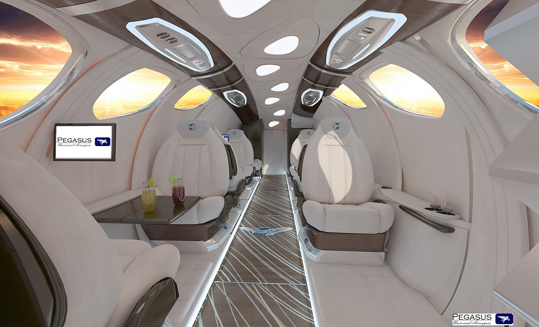 Африканская компания разработает самолет бизнес-класса с вертикальным взлетом (Фото)
