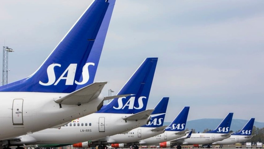 В Швеции, Дании и Норвегии отменены более 700 рейсов из-за забастовки в авиакомпании SAS
